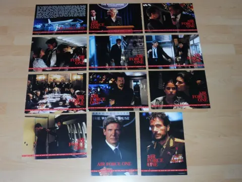 AIR FORCE ONE lobbycard set.