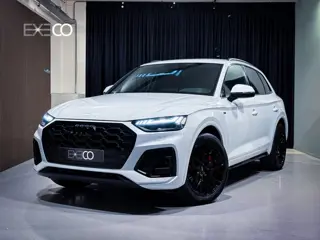 Audi Q5 50 TFSI e Quattro S-Line |100% SoH|Matrix|Luchtvering|Massage|Trekhaak|Sfeer|Elek stoelen