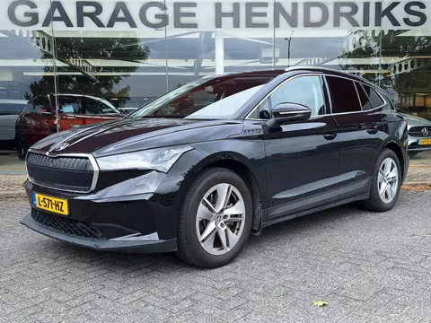 Skoda Enyaq iV 80 | SOH: 88,4% | Panorama | Havana Leder | Trekhaak | Blindspot | Memory Seat |