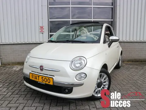 Fiat 500 C 1.2 Lounge Parelmoer | Parkeersensoren