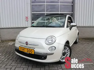Fiat 500 C 1.2 Lounge Parelmoer | Parkeersensoren
