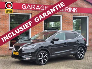 Nissan Qashqai 1.6 Tekna + 163PK 5drs clima, cruise, navi, pdc, camera, lmv, trekhaak, panodak, keyl