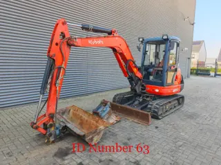 Kubota KX 121-3 2 Buckets 2 Pieces! (bj 2017)