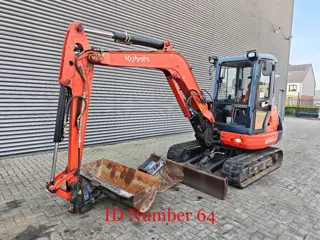 Kubota KX 121-3 2 Buckets 2 Pieces! (bj 2015)