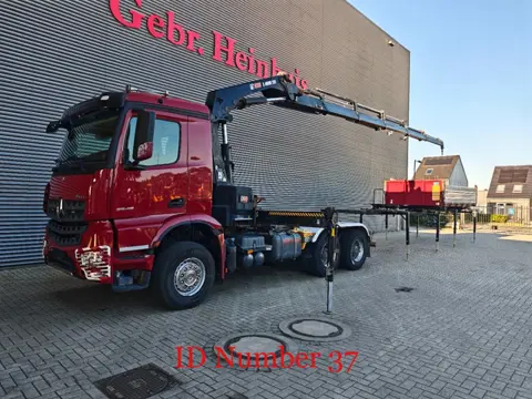 Mercedes-Benz Axor 2648 6x4 Hiab X-Hiduo 228E-5 Dautel 3 seitenkipper + Tractor unit!