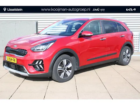 Kia Niro 1.6 GDi Hybrid DynamicPlusLine AUTOMAAT TREKHAAK, STOEL- STUURVERWARMING, LEDER