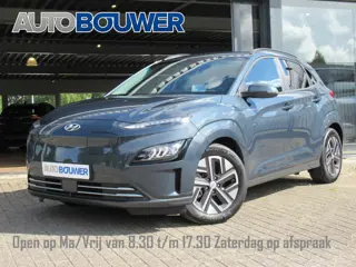 Hyundai KONA EV Premium 64 kWh | 3 fase | warmtepomp 1e eigen | full option! | leder | head-up | ele
