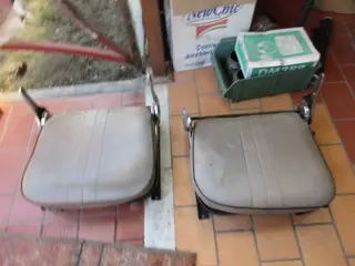 Front lower seats with mechanisms for Lancia Fulvia coupè