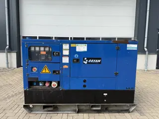 GESAN DJS 40 John Deere Stamford 40 kVA Silent Rental generatorset