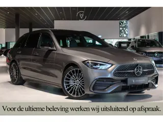 Mercedes-Benz C-Klasse Estate 300 d AMG Night|ACC|Keyless|360°|Massage|Stoelkoeling|Mem|Pano|Standka