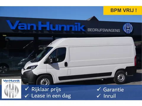 Citroën Jumper 35 2.2 EAT8 140PK Automaat L3H2 BPM VRIJ!! 10" Navi, Climate, Camera, LED, 270º Deur 