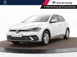 Volkswagen Polo 1.0 TSI 110pk DSG Style · Apple/Android Car Play · Dodehoeksensor · Matrix LED · Nav