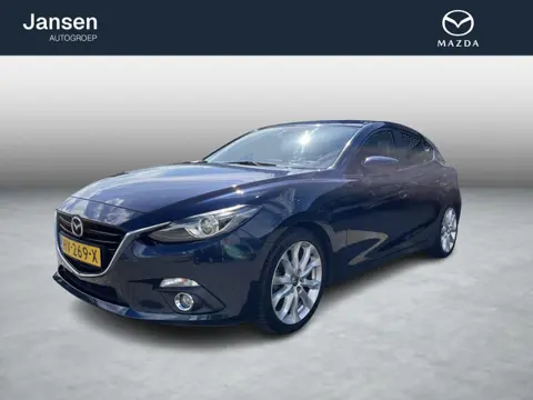 Mazda 3 HB 2.0 GT-M , Leder, Bose, All Season, Clima, Cruise, Navi, Stoelverwarming, HUD, PDC, LKA