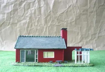 Huis met terras en pergola H0 [NH890]