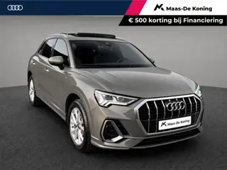 Audi Q3 45 TFSIe 180kW/245PK S Line · Panoramadak · Camera · Apple/Android Car Play · Drive select ·