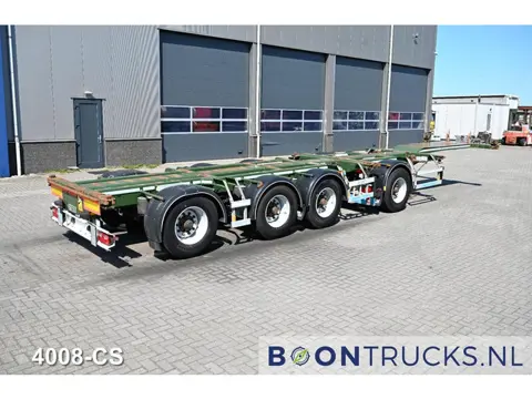D-Tec CT-43-04D COMBITRAILER | 2x20-30-40-45ft HC * STEERING AXLE * LIFT AXLE * 2x AVAILABLE