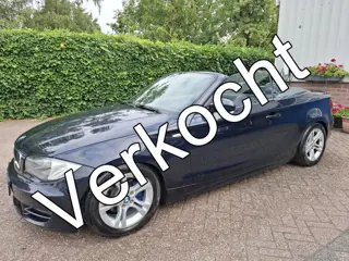 BMW 1 Serie Cabrio 118i MET WAT WERK! 143PK (bj 2008)