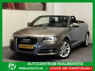 Audi A3 CABRIOLET 1.2 TFSI AMBITION PRO LINE S ZWART LEDER APPLE CARPLAY/ ANDROID AUTO STOELVERWARMI