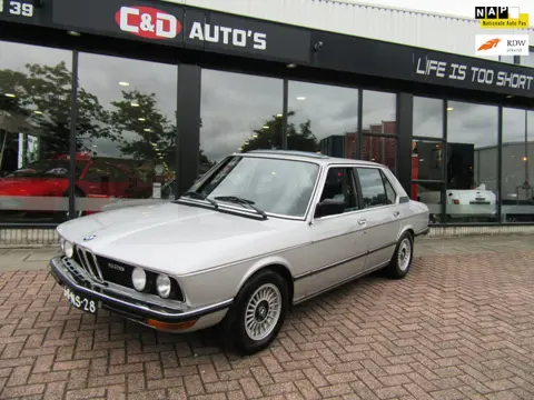 BMW 5-serie 528 UNIEK 4 BAK ORIG NL 1976 LPG APK BEL VRIJ