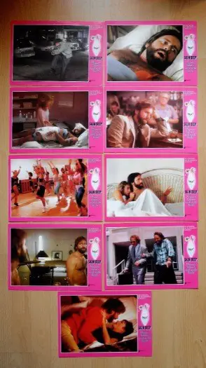 SKIN DEEP lobbycard set.