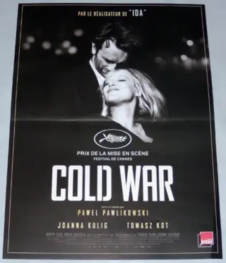 COLD WAR ( ZIMNA WOJNA ) Franse filmposter.