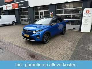 Citroën ë-C3 Max 113pk 44 kWh All-in Prijs Airco/Camera/Cruise/Apple CarPlay, Android auto/Navi Euro