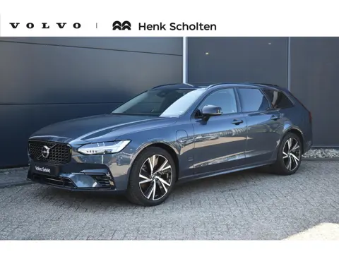 Volvo V90 T6 Plug-in hybrid AWD Ultimate Dark | Luchtvering Achter | Head Up Display | Massage | Sto