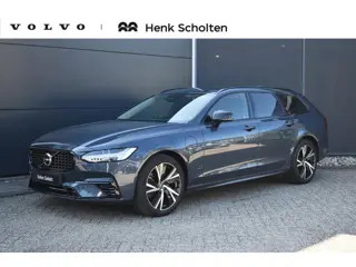 Volvo V90 T6 Plug-in hybrid AWD Ultimate Dark | Luchtvering Achter | Head Up Display | Massage | Sto