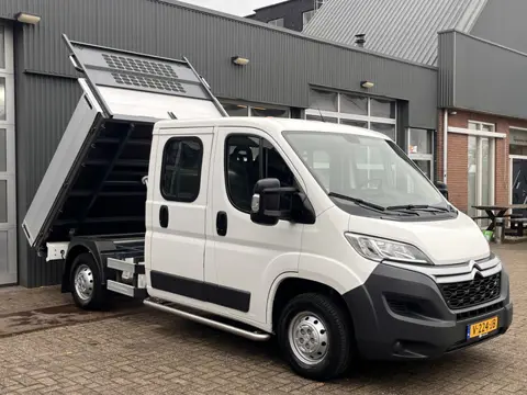 Citroën Jumper 35 2.0 BlueHDi DC Euro 6 Kipper Kieper Trekhaak 2500 kg trekgewicht 7-Persoons Telefo