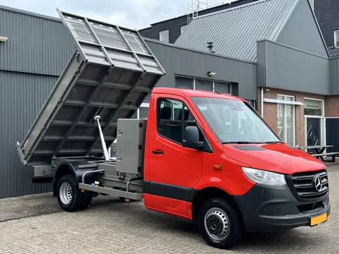 Mercedes-Benz Sprinter 514 2.2 CDI Kipper Airco Trekhaak 3500kg trekgewicht Telefoonverbinding 3-Per