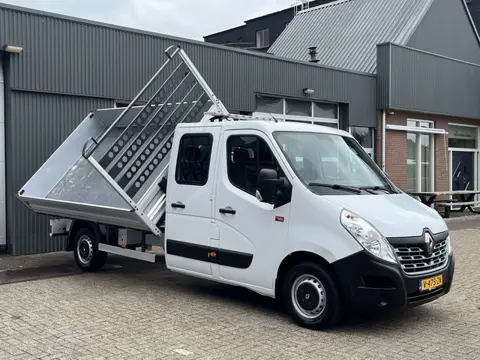 Renault Master T35 2.3 dCi L3 DC Airco 3 zijden kipper Telefoonverbinding Bluetooth Open laadbak Pic