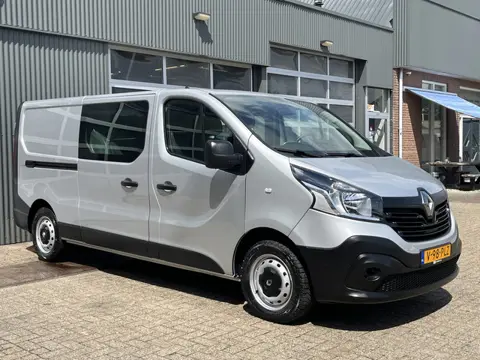 Renault Trafic 1.6 dCi L2H1 DC Marge Btw /Bpm vrij Airco Cruise controle Navigatie Dubbele cabine 1e