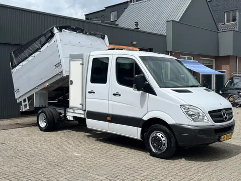 Mercedes-Benz Sprinter 513 2.2 CDI Kipper Snipperopbouw Snipperwagen Omvormer Trekhaak 2000 kg Geree