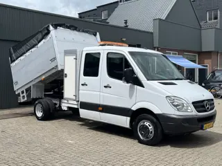 Mercedes-Benz Sprinter 513 2.2 CDI Kipper Snipperopbouw Snipperwagen Omvormer Trekhaak 2000 kg Geree