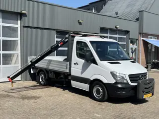 Mercedes-Benz Sprinter 314 2.2 CDI 366 3500kg Trekgewicht Pick up Openlaadbak HIAB laadkraan T-CLX 0