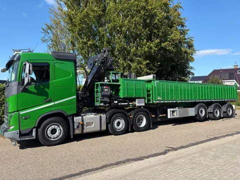 Volvo FH500 6x2 , KWB oplegger , HIAB kraan , Mol kipper , 2025 ,