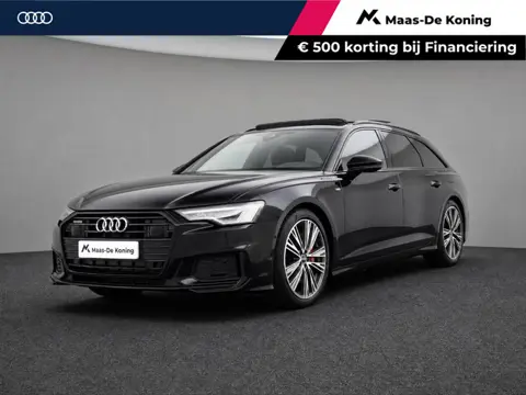 Audi A6 Avant 55 TFSI e quattro 367pk S Competition · Panoramadak · Camera · Leder · Apple/Android C