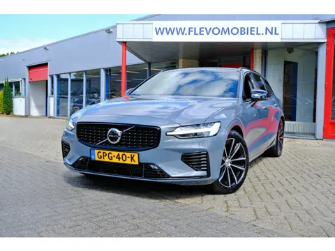 Volvo V60 2.0 T6 350pk Plug-in hybrid AWD Plus Dark Aut. Navi|Half Leder|Adapt.Cruise|Cam|LMV