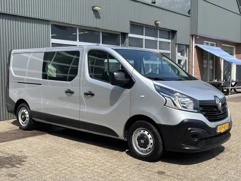 Renault Trafic 1.6 dCi L2H1 DC Marge Btw /Bpm vrij Airco Cruise controle Navigatie Dubbele cabine 1e
