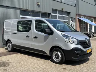 Renault Trafic 1.6 dCi L2H1 DC Marge Btw /Bpm vrij Airco Cruise controle Navigatie Dubbele cabine 1e