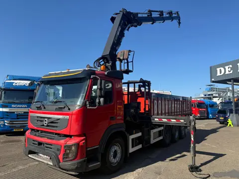 Volvo FMX 460 FMX 460 8X4 KIPPER TRIDEM BIG AXLE!! HIAB CRANE 288 E 4 + JIB 70X3 REMOTE