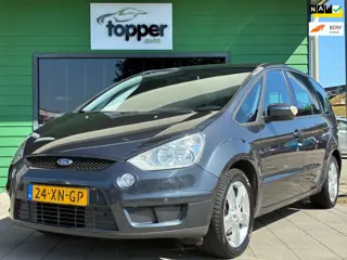 Ford S-Max 2.0-16V|7.Pers|2e Eigenaar|CruiseControl|Trekhaak|PDC|Climatronic|NAP|