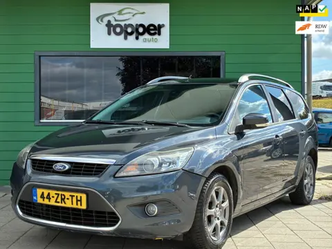 Ford Focus Wagon 1.6 Titanium|2e Eigenaar|Automaat|Navigatie|CruiseControl|Climatronic|Trekhaak|NAP|
