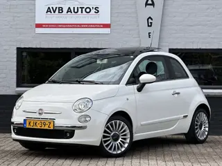 Fiat 500 1.2 Lounge Airco Schuif-Kanteldak Xenon Navi PDC