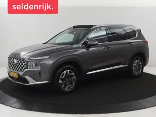 Hyundai Santa Fe 1.6 T-GDI HEV Comfort Smart Sky 7p | Panoramadak | Leder | Stoelverwarming | Adapti