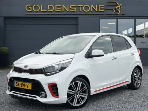 Kia Picanto 1.0 T-GDI GT-Line ✓102pk✓Draadloze telefoonlader✓Carplay✓2e Eigenaar✓Keyless✓Camera✓Stoe