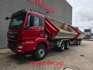MAN TGS 26.460 6x4 + Schwarzmuller Z2 (bj 2018)