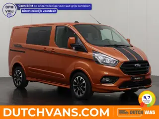Ford Transit Custom 2.0TDCi 170PK Automaat Dubbele Cabine Sport | Leder | 2xSchuifdeur | Airco | Cru