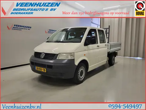 Volkswagen Transporter 1.9TDI L2/H1 Pick-up Dubbel Cabine Apk tot 05-2027!