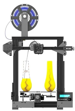 Voxelab Aquila C2 FDM 3D Printer Fast Heating Resuming